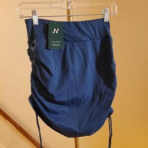 Nwt HALARA Everyday Bodycon 2-in-1 Activity Skirt-Starstruck Size Small Blue
